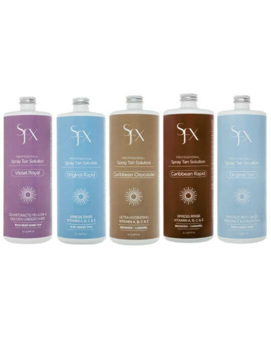 spray tan solution sample packs